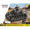 COBI 2597 THIẾT GIÁP II KIỂU F tỷ lệ 1:28 bộ đồ chơi xếp lắp ráp ghép mô hình City PANZERKAMPFWAGEN II AUSF. Thành Phố 812 khối