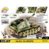 COBI 2598 PHÁO TỰ HÀNH WASP CỦA ĐỨC tỷ lệ 1:28 bộ đồ chơi xếp lắp ráp ghép mô hình Military Army SD.KFZ.124 WESPE - EXECUTIVE EDITION Quân Sự Bộ Đội 855 khối