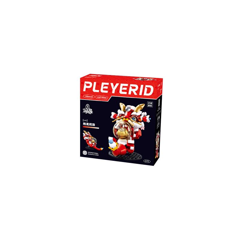 PLEYERID M38-P8060 P8060 8060 M38P8060 38-P8060 RỒNG NẾN CHƠI NGỌC TRAI bộ đồ chơi xếp lắp ráp ghép mô hình