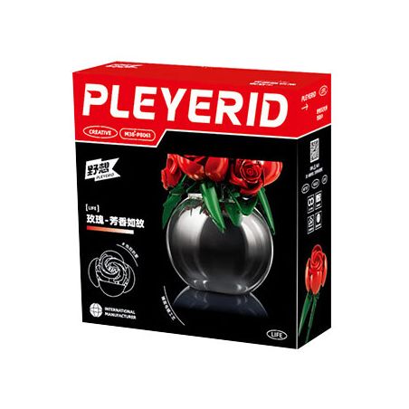 PLEYERID M38-P8061 P8061 8061 M38P8061 38-P8061 HOA HỒNG VẪN THƠM NHƯ NGÀY NÀO bộ đồ chơi xếp lắp ráp ghép mô hình Arts & Crafts