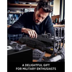 NIFELIZ NF10240 10240 PHÁO XE LỬA HẠNG NẶNG GUSTAV bộ đồ chơi xếp lắp ráp ghép mô hình Military Army Quân Sự Bộ Đội 2355 khối