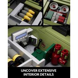 NIFELIZ NF10269 10269 XE TĂNG CHIẾN ĐẤU CHỦ LỰC LEOPARD 2A7 bộ đồ chơi xếp lắp ráp ghép mô hình Military Army LEOPARD II A7 TANK Quân Sự Bộ Đội 2069 khối