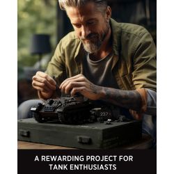 NIFELIZ NF10270 10270 XE TĂNG T34/85 bộ đồ chơi xếp lắp ráp ghép mô hình Military Army T34/85 TANK Quân Sự Bộ Đội 818 khối