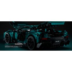 NIFELIZ NF10268 10268 ASTON MARTIN CHIẾN THẮNG bộ đồ chơi xếp lắp ráp ghép mô hình Technic ASTON MARTIN VICTOR Kỹ Thuật Công Nghệ Cao Mô Hình Phương Tiện 3374 khối