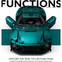 NIFELIZ NF10268 10268 ASTON MARTIN CHIẾN THẮNG bộ đồ chơi xếp lắp ráp ghép mô hình Technic ASTON MARTIN VICTOR Kỹ Thuật Công Nghệ Cao Mô Hình Phương Tiện 3374 khối