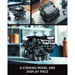 NIFELIZ NF10287 10287 ĐỘNG CƠ V8 bộ đồ chơi xếp lắp ráp ghép mô hình Technic V8 ENGINE Kỹ Thuật Công Nghệ Cao Mô Hình Phương Tiện 2725 khối