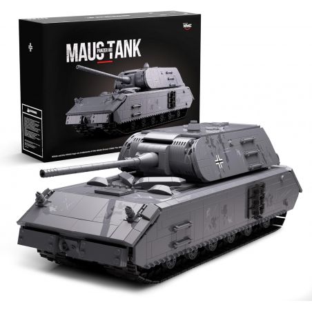 NIFELIZ NF10289 10289 XE TĂNG PANZER VIII MAUS CỦA ĐỨC TRONG THẾ CHIẾN THỨ HAI bộ đồ chơi xếp lắp ráp ghép mô hình Military Army PANZER VIII TANK Quân Sự Bộ Đội 2252 khối