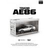 PINBO PB8810 8810 TRÀNG HOA TOYOTA AE86 tỷ lệ 1:32 bộ đồ chơi xếp lắp ráp ghép mô hình Speed Champions Racing Cars Đua Xe Công Thức