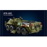 SLUBAN M38-B1251 B1251 1251 M38B1251 38-B1251 XE CHIẾN ĐẤU BÁNH LỐP BTR-80AS IFV tỷ lệ 1:35 bộ đồ chơi xếp lắp ráp ghép mô hình Military Army Quân Sự Bộ Đội 619 khối