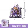 GEKKOSHA 804256 GIÁ ĐỠ ĐIỆN THOẠI DI ĐỘNG FANTASY THRONE DEMON DARK NIGHT GLIMMER bộ đồ chơi xếp lắp ráp ghép mô hình Arts & Crafts FANTASY THRONE DEVIL