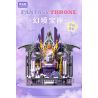 GEKKOSHA 804256 GIÁ ĐỠ ĐIỆN THOẠI DI ĐỘNG FANTASY THRONE DEMON DARK NIGHT GLIMMER bộ đồ chơi xếp lắp ráp ghép mô hình Arts & Crafts FANTASY THRONE DEVIL
