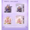 GEKKOSHA 804256 GIÁ ĐỠ ĐIỆN THOẠI DI ĐỘNG FANTASY THRONE DEMON DARK NIGHT GLIMMER bộ đồ chơi xếp lắp ráp ghép mô hình Arts & Crafts FANTASY THRONE DEVIL