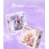 GEKKOSHA 804257 GIÁ ĐỠ ĐIỆN THOẠI DI ĐỘNG FANTASY THRONE ANGEL PURE WHITE FEATHER DREAM bộ đồ chơi xếp lắp ráp ghép mô hình Arts & Crafts