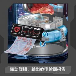 ZOIN GK102 SÁNG TẠO KHÔNG GIỚI HẠN TRÁI TIM bộ đồ chơi xếp lắp ráp ghép mô hình