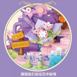 ZOIN FT101 HOA GƯƠNG NGÔN NGỮ BÍ MẬT CỦA bộ đồ chơi xếp lắp ráp ghép mô hình Arts & Crafts FLORAL REVERIE