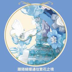 ZOIN FT102 GƯƠNG HOA XỨ SỞ THẦN TIÊN bộ đồ chơi xếp lắp ráp ghép mô hình Arts & Crafts