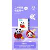 WHAT 6102-1 PING PONG NHÀ VÔ ĐỊCH PANDA bộ đồ chơi xếp lắp ráp ghép mô hình 715 khối