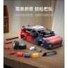 CADA DOUBLEE C55033 55033 XE ĐUA CITROEN C4 WRC 1:24 tỷ lệ 1:24 bộ đồ chơi xếp lắp ráp ghép mô hình Creator 2008 CITROEN C4 WRC Sáng Tạo 296 khối