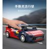 CADA DOUBLEE C55033 55033 XE ĐUA CITROEN C4 WRC 1:24 tỷ lệ 1:24 bộ đồ chơi xếp lắp ráp ghép mô hình Creator 2008 CITROEN C4 WRC Sáng Tạo 296 khối