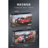 CADA DOUBLEE C55033 55033 XE ĐUA CITROEN C4 WRC 1:24 tỷ lệ 1:24 bộ đồ chơi xếp lắp ráp ghép mô hình Creator 2008 CITROEN C4 WRC Sáng Tạo 296 khối