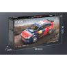 CADA DOUBLEE C55033 55033 XE ĐUA CITROEN C4 WRC 1:24 tỷ lệ 1:24 bộ đồ chơi xếp lắp ráp ghép mô hình Creator 2008 CITROEN C4 WRC Sáng Tạo 296 khối