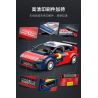 CADA DOUBLEE C55033 55033 XE ĐUA CITROEN C4 WRC 1:24 tỷ lệ 1:24 bộ đồ chơi xếp lắp ráp ghép mô hình Creator 2008 CITROEN C4 WRC Sáng Tạo 296 khối