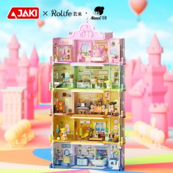 JAKI HK131 NHÀ NANCI JENGA PHÒNG TẬP THỂ DỤC MASTER bộ đồ chơi xếp lắp ráp ghép mô hình