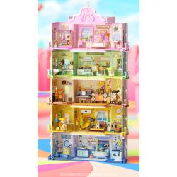 JAKI HK131 NHÀ NANCI JENGA PHÒNG TẬP THỂ DỤC MASTER bộ đồ chơi xếp lắp ráp ghép mô hình