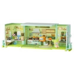 JAKI HK135 NHÀ NANCI JENGA BẾP DÀNH CHO NGƯỜI SÀNH ĂN bộ đồ chơi xếp lắp ráp ghép mô hình