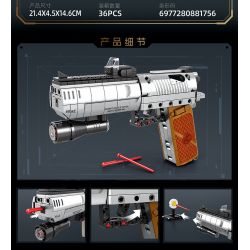 MINGDI LEIBAO K2121 2121 ĐẠI BÀNG SA MẠC bộ đồ chơi xếp lắp ráp ghép mô hình Military Army Quân Sự Bộ Đội 344 khối