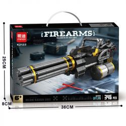 MINGDI LEIBAO K2122 2122 SÚNG MÁY bộ đồ chơi xếp lắp ráp ghép mô hình Military Army Quân Sự Bộ Đội 346 khối
