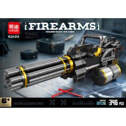 MINGDI LEIBAO K2122 2122 SÚNG MÁY bộ đồ chơi xếp lắp ráp ghép mô hình Military Army Quân Sự Bộ Đội 346 khối