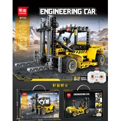 MINGDI LEIBAO 8710 XE NÂNG KỸ THUẬT ĐIỀU KHIỂN TỪ XA bộ đồ chơi xếp lắp ráp ghép mô hình Technic ENGINEERING CAR Kỹ Thuật Công Nghệ Cao Mô Hình Phương Tiện