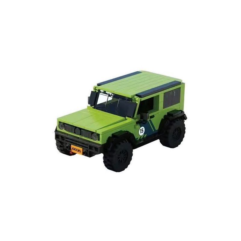 XBERT 66015 XE ĐỊA HÌNH SUZUKI JIMNY bộ đồ chơi xếp lắp ráp ghép mô hình Speed Champions Racing Cars JIMMY Đua Xe Công Thức 413 khối