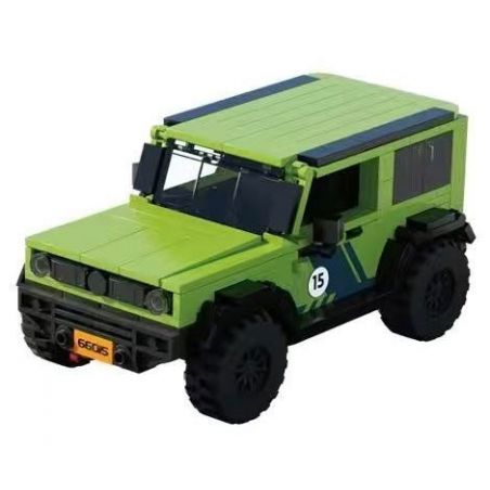 XBERT 66015 XE ĐỊA HÌNH SUZUKI JIMNY bộ đồ chơi xếp lắp ráp ghép mô hình Speed Champions Racing Cars JIMMY Đua Xe Công Thức 413 khối
