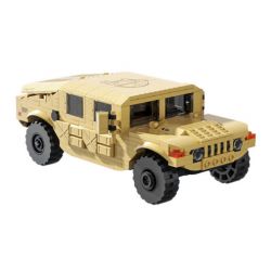 XBERT 66005 XE QUÂN SỰ HUMMER H1 bộ đồ chơi xếp lắp ráp ghép mô hình Speed Champions Racing Cars MILITARY VEHICLE H1 Đua Xe Công Thức 510 khối