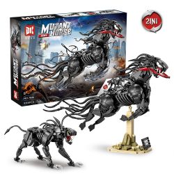 DK 7046 NGỰA CÓ NỌC ĐỘC bộ đồ chơi xếp lắp ráp ghép mô hình Movie & Game MUTANT HORSE Phim Và Trò Chơi 998 khối