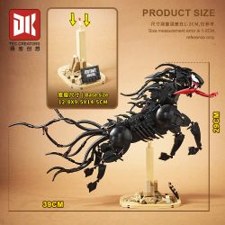 DK 7046 NGỰA CÓ NỌC ĐỘC bộ đồ chơi xếp lắp ráp ghép mô hình Movie & Game MUTANT HORSE Phim Và Trò Chơi 998 khối