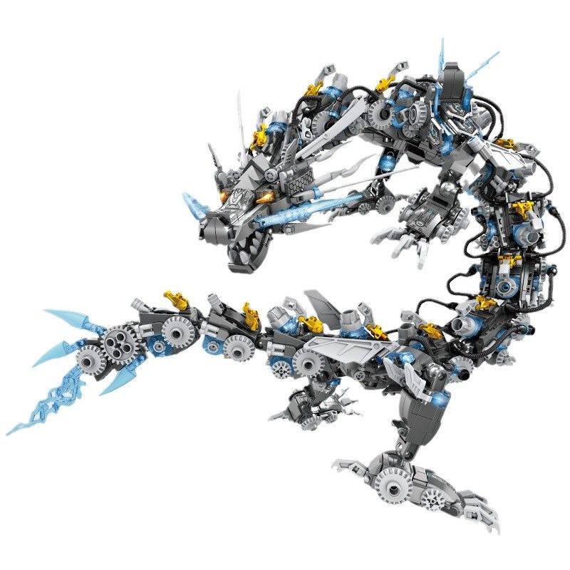 Kazi KY8124 8124 THIẾT BỊ CƠ KHÍ NGUYÊN LONG LƯU QUANG PHÁO SONG HÌNH bộ đồ chơi xếp lắp ráp ghép mô hình 1390 khối