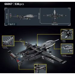 LE YI 66067 MÁY BAY KHÔNG NGƯỜI LÁI BỌ CẠP ĐUÔI ĐÔI bộ đồ chơi xếp lắp ráp ghép mô hình Military Army TWIN-TAILED SCORPION Quân Sự Bộ Đội 536 khối