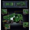 LE YI 66068 BỆ PHÓNG TÊN LỬA HAIMAS bộ đồ chơi xếp lắp ráp ghép mô hình Military Army M142 HIGH MOBILITY ARTILLERY ROCKET SYSTEM Quân Sự Bộ Đội 505 khối