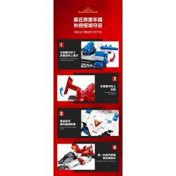 JIESTAR JJ9177 9177 CÔNG THỨC CỰC KỲ THÔNG MINH ASLADA GSX bộ đồ chơi xếp lắp ráp ghép mô hình Movie & Game Phim Và Trò Chơi 328 khối