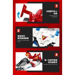 JIESTAR JJ9177 9177 CÔNG THỨC CỰC KỲ THÔNG MINH ASLADA GSX bộ đồ chơi xếp lắp ráp ghép mô hình Movie & Game Phim Và Trò Chơi 328 khối