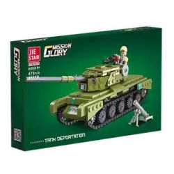 JIESTAR 61118 TÀU DIỆT TĂNG bộ đồ chơi xếp lắp ráp ghép mô hình Military Army Quân Sự Bộ Đội 476 khối