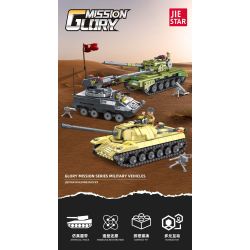 JIESTAR 61119 TÀU DIỆT TĂNG bộ đồ chơi xếp lắp ráp ghép mô hình Military Army Quân Sự Bộ Đội 455 khối