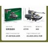 JIESTAR 61119 TÀU DIỆT TĂNG bộ đồ chơi xếp lắp ráp ghép mô hình Military Army Quân Sự Bộ Đội 455 khối