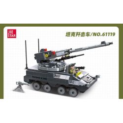 JIESTAR 61119 TÀU DIỆT TĂNG bộ đồ chơi xếp lắp ráp ghép mô hình Military Army Quân Sự Bộ Đội 455 khối