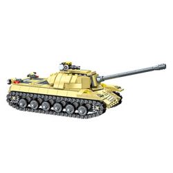 JIESTAR 61120 XE TĂNG HẠNG NẶNG IS-3 bộ đồ chơi xếp lắp ráp ghép mô hình Military Army Quân Sự Bộ Đội 557 khối