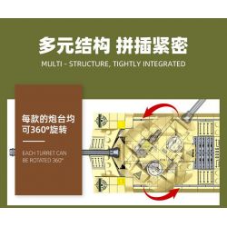 JIESTAR 61120 XE TĂNG HẠNG NẶNG IS-3 bộ đồ chơi xếp lắp ráp ghép mô hình Military Army Quân Sự Bộ Đội 557 khối