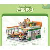 TOP TOY TC2050 2050 CON VẸT NHỎ GÓC THÀNH PHỐ BEBE XƯỞNG 1F bộ đồ chơi xếp lắp ráp ghép mô hình